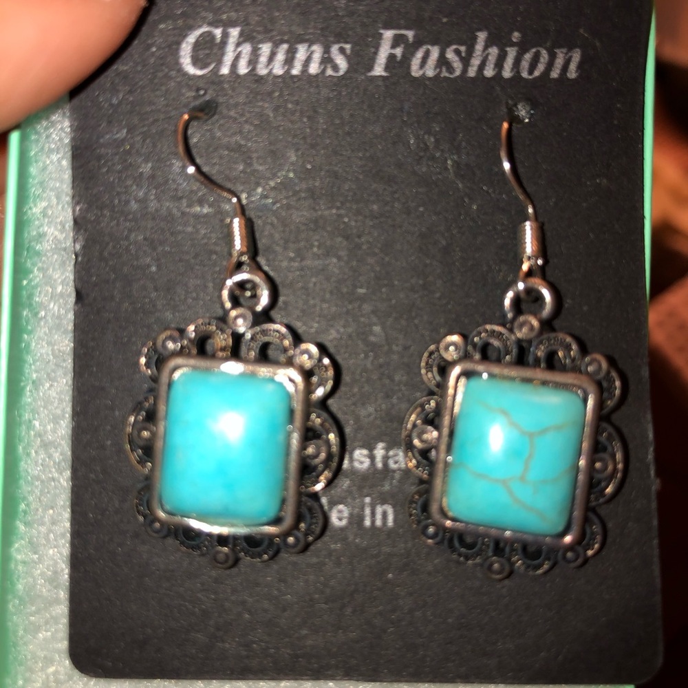 Turquoise earrings